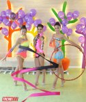 Юные гимнастки сборной Азербайджана посетили детскую студию «Barbarisso» (ФОТО)