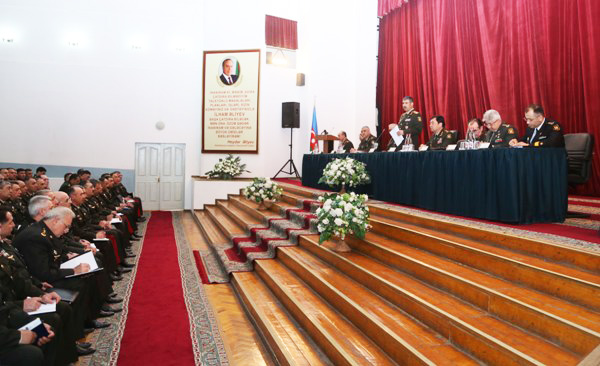 В минобороны Азербайджана прошло расширенное заседание коллегии (ФОТО)