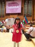 Юная пианистка Ройа Гусейнова удостоена международного диплома "İnternet Music Competition 2014" (ФОТО)