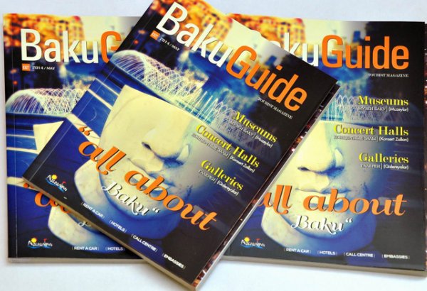 "Baku Guide" bələdçi kataloqunun ikinci sayı çapdan çıxıb (FOTO)