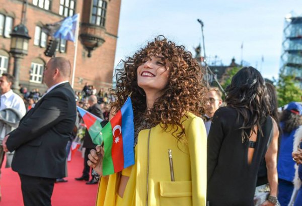 Диляра Кязимова на церемонии открытия "Евровидения-2014" (ВИДЕО-ФОТО)