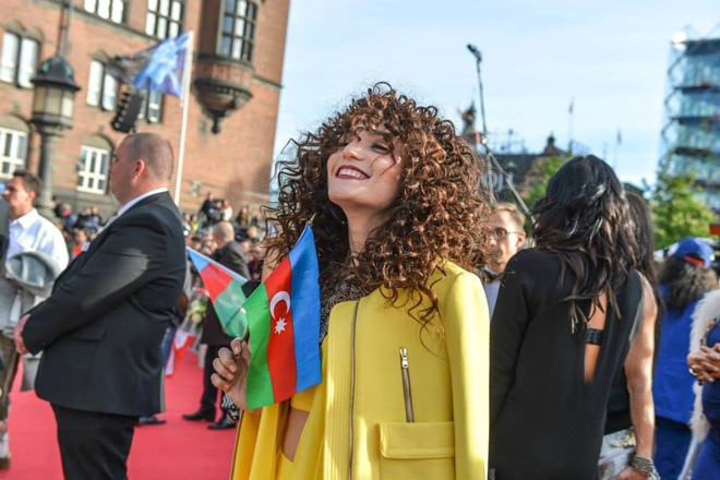 Диляра Кязимова на церемонии открытия "Евровидения-2014" (ВИДЕО-ФОТО)