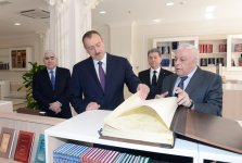 İlham Əliyev "Azərbaycan Milli Ensiklopediyası" Elmi Mərkəzinin yeni binasının açılışında iştirak edib (FOTO)