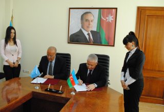 Azərbaycan hökuməti və FAO kartof toxumçuluğunun inkişafı layihəsi ilə bağlı müqavilə imzalayıblar (FOTO)