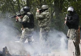 В Славянске обстреляна телевышка, пострадавших нет - глава МВД Украины