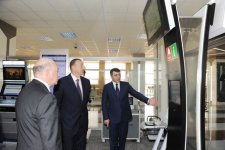 Президент Ильхам Алиев принял участие в открытии центра Службы "ASAN" номер 4 в Баку (ФОТО)