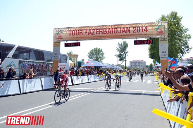 "Tour d'Azerbaidjan-2014" veloyürüşünün üçüncü mərhələsinə yekun vurulub (ƏLAVƏ OLUNUB)(FOTO)