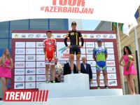 Stage 4 of Tour d'Azerbaidjan-2014 cycling race ended