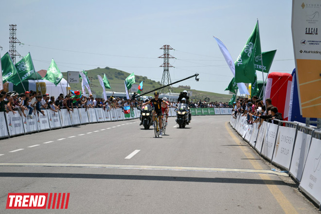"Tour d’Azerbaidjan-2014" veloyürüşünün 4-cü mərhələsi başa çatdı (ƏLAVƏ OLUNUB) (FOTO)