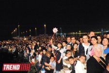 Milli Parkda bayram konserti və möhtəşəm atəşfəşanlıq olub (FOTO)