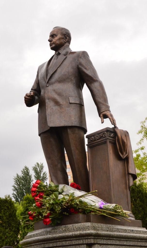 Ulu öndər Heydər Əliyevin xatirəsi Ukraynada anılıb (FOTO)