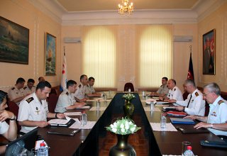 В Баку проходит рабочая встреча офицеров ВМС Азербайджана и экспертов НАТО