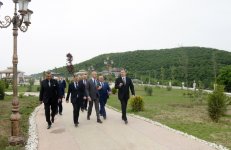 Prezident İlham Əliyev Şamaxıda beşulduzlu otelin açılışında iştirak edib (FOTO)