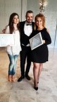 Ханенде Зарина Мамедова и продюсер Тарана Самедова награждены национальной премией "Друг молодежи" (ФОТО)