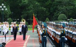 Vietnam hosts official welcoming ceremony for Azerbaijani President Ilham Aliyev (PHOTO)