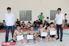 Определились победители чемпионата Баку по сумо среди юношей (ФОТО)