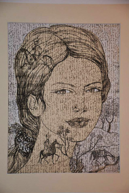 Выставка литовской художницы Эдиты Сухоцките в Баку: пазл из тысячи мелких деталей (ФОТО)