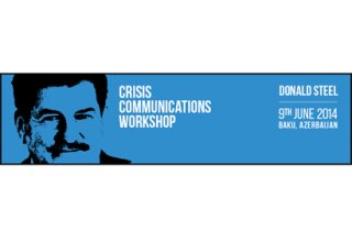 Bakıda Donald Steel ilə Krizis Kommunikasiyası barədə Seminar
