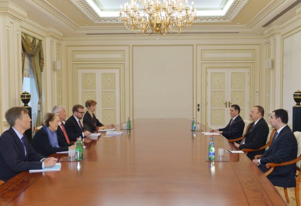 Президент Азербайджана принял генсека Совета Европы
