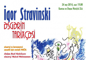В Баку покажут музыкальную сказку Игоря Стравинского "История солдата"