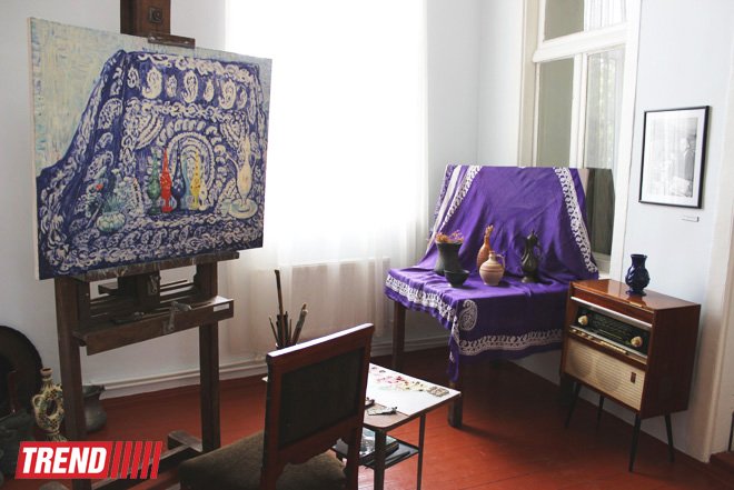 В Амирджаны состоялось открытие реконструированного Дома-музея Саттара Бахлулзаде (ФОТО)