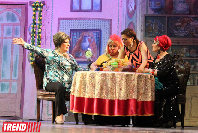 Афаг Баширгызы впервые после тяжелой болезни блистательно сыграла в премьере "Банкир-жених" (ФОТО)