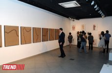 Solo exhibition by Iranian artist Mahmoud Bakhshi held in Baku (PHOTO)