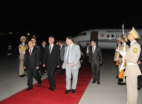 Swiss president embarks on official Azerbaijan visit