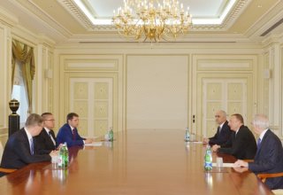 Prezident İlham Əliyev Rusiyanın iqtisadi inkişaf nazirini qəbul edib