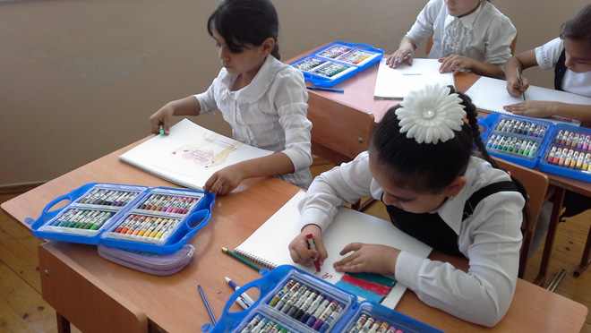 Посольство Кореи в Азербайджане провело мероприятие по случаю Международного дня защиты детей (ФОТО)