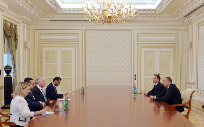Azerbaijani president receives member of British Parliament