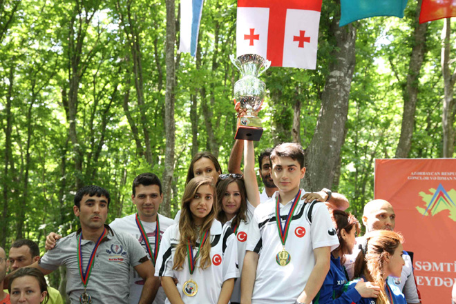 В Азербайджане определились победители международного турнира по спортивному ориентированию (ФОТО)