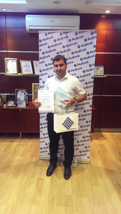 Customer of Azerbaijani AtaBank wins trip to Brazil