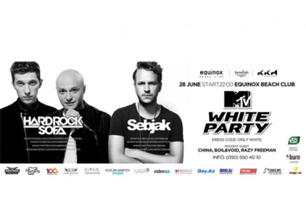 28 июня в Баку пройдет MTV White party