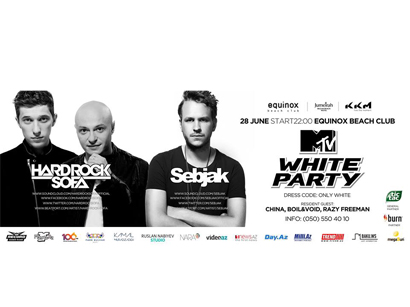 28 июня в Баку пройдет MTV White party