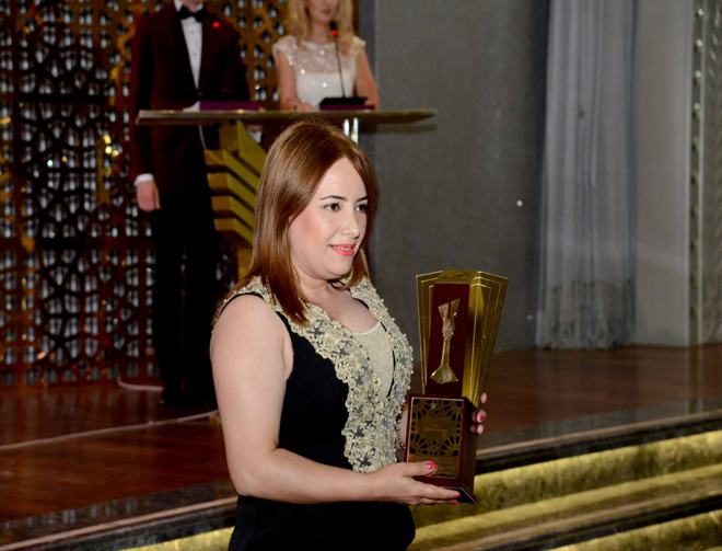 Trend news agency awarded with ‘Ugur’ national award (PHOTO)