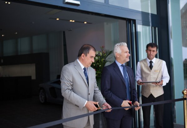 В Баку открылось официальное представительство Lamborghini (ФОТО)