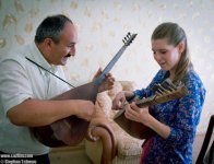 Немецкие кинематографисты снимают в Азербайджане фильм "Саз" (ФОТО)