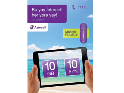 Azercell launches campaign for mobile Internet users