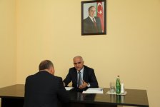 Министр экономики и промышленности Азербайджана принял граждан в Агдамском районе (ФОТО)