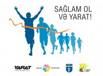 YARAT gəncləri "Sağlam ol və YARAT" adlı qaçış yarışında iştirak etməyə dəvət edir