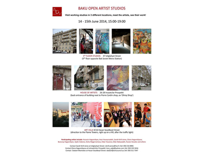 В Баку пройдет "День открытых дверей мастерских художников"