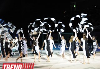 В Баку состоялась официальная церемония открытия XXX Чемпионата Европы по художественной гимнастике (ФОТО) (ВИДЕО)