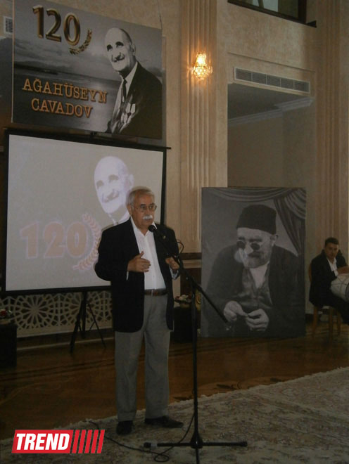 В Баку состоялся вечер памяти, посвященный народному артисту Агагусейну Джавадову (ФОТО)