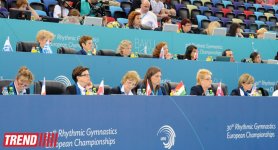 Азербайджанские гимнастки сохраняют лидерство на ЧЕ в Баку (ФОТО)