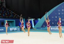 Российские гимнастки лидируют в командных соревнованиях на ЧЕ в Баку (ФОТО)