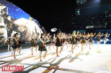 Bakıda bədii gimnastika üzrə ХХХ Avropa çempionatının rəsmi açılışı keçirilib (FOTO) (VİDEO)