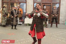 Потомки Атиллы представили боевое искусство в Баку: "Единство тюркского мира" (ФОТО)