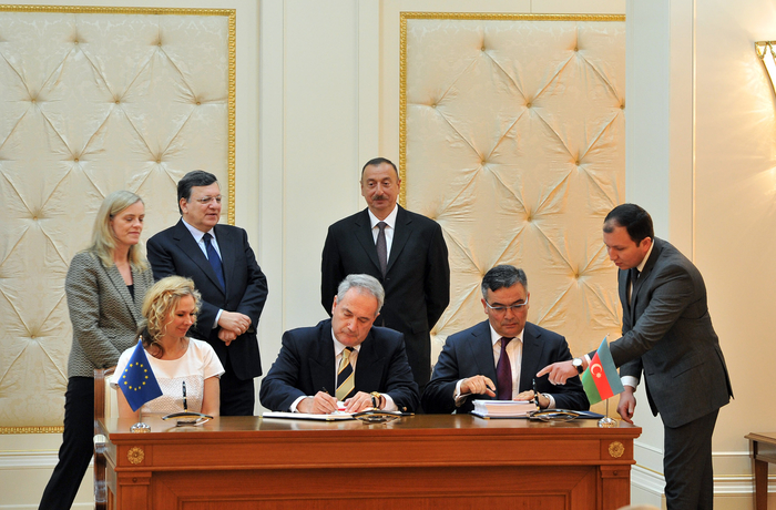 Азербайджан и ЕС подписали Протокол Соглашения о партнерстве и сотрудничестве