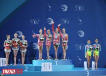 Азербайджан занял третье место в командном первенстве среди юниорок на ЧЕ по художественной гимнастике (ФОТО)